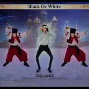Michael Jackson The Experience Black Or White PS3 Version Original Reversed