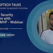 Zero Trust Security Architecture With Microsoft MVP Webinar