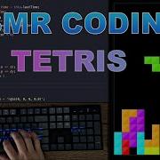ASMR Programming Tetris Game Using JavaScript No Talking