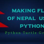 Making Flag Of Nepal Python Turtle Graphics