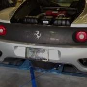 Ferrari 360 Tubi Exhaust On The Dyno