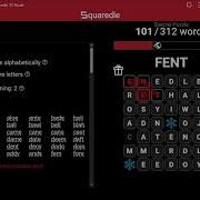 Solve Special Squaredle Christmas Squaredle 25 2 4 ASMR