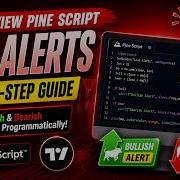 TRADINGVIEW PINE SCRIPT LIVE ALERTS TUTORIAL