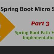 Spring Boot Path Variable Implementation Path Variable Use In Spring Spring Boot Rest Api Part 3
