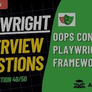 Question 49 Explain OOPs Concepts In Playwright Framework Design MUST KNOW Interview Q A