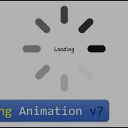 Simple Loader V7 Loading Animation HTML CSS Only Web Experiments
