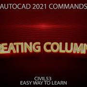 How To Mirror Columns AutoCAD CIVIL53
