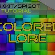 Minecraft Bukkit Spigot Plugin Tutorial 65 Colored Lore