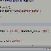 Dynamic Grid Output Programming Tutorial Using PHP MySQL Array Data