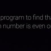 Java Program To Find That The Given Number Is Even Or Odd Shorts