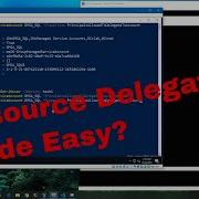 Windows Server Resource Based Delegation With Mixed Object Types