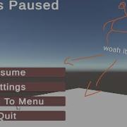 Unity How To Make A Pause Menu