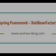 Spring Framework Ioc Beanfactory
