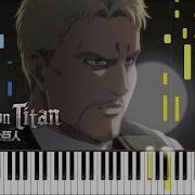Shock Attack On Titan ED6 Piano Cover Sheet Music 4K