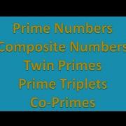 Prime Numbers Composite Numbers Co Prime Twin Prime Prime Triplets EduTides
