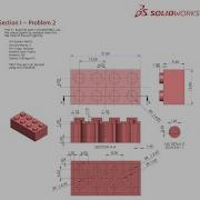 Solidworks CSWA Exam Practice PART MODELLING Section I 2