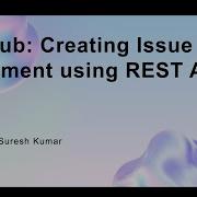 GitHub Creating Issue Comment Using REST API