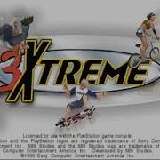 3Xtreme Sony PlayStation Intro Title Screen