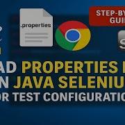 How To Read Properties Files In Java Selenium For Test Configuration 26