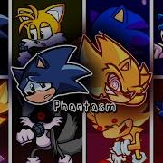 Phantasm But Different Sonic Characters Sings FNF Cover Chaos Nightmare HARD