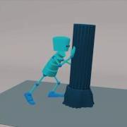 Pillar Push Animation