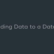 Uploading Data To A Database