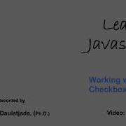 Learn Javascript Working With Checkbox Controls Value