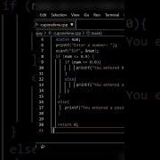Find If Number Is Positive Or Negative In C Cprogramming Short Clanguage Python Write