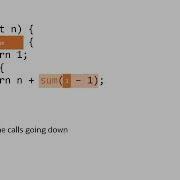 Introduction To Tracing Recursive Calls