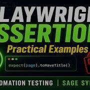 Playwright Assertions Tutorial Every Type With Practical Examples