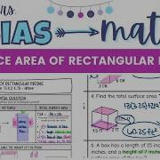 Surface Area Of Rectangular Prisms 8th Grade Math Pre Algebra