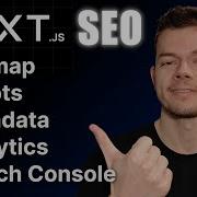 SEO In Next Js The Ultimate Guide Metadata Sitemap Robots Google Search Console Caching