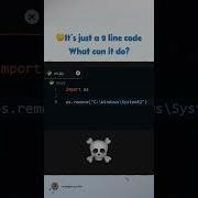 This Python Code Can Crash Windows Python Shorts Shortvideos Tech Coding Usa