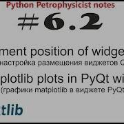Python и Matplotlib отображение графиков в виджете PyQt