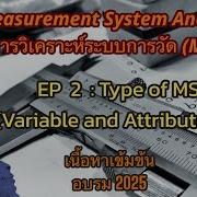 EP 2 Type Of MSA Variable And Attribute Data