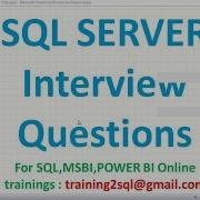 SQL Server Interview Questions And Answers