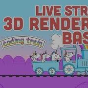 Coding Train Live 148 1 3D Rendering Basics