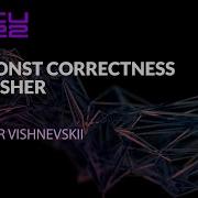 C Const Correctness Refresher Vladimir Vishnevskii ACCU 2022