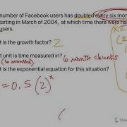 Practice Exponential Models Part 1