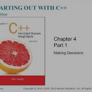 Chapter 4 Part 1 Making Decisions