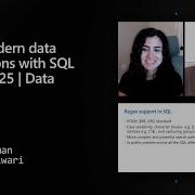 Build Modern Data Applications With SQL Server 2025 Data Exposed