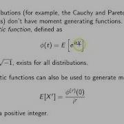 Characteristic Functions