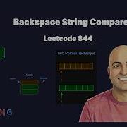 Backspace String Compare Leetcode 844 Stack And Two Pointers