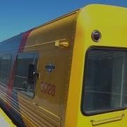 Adelaide Metro Class 3000 Departing Port Adelaide Station Outer Harbor Line
