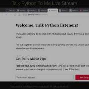 Being A Developer With ADHD Talk Python To Me Ep 473