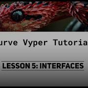 Curve Vyper Tutorial Lesson 5 Interfaces