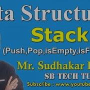 Stack In Data Structure What Is Stack Stock Operations PUSH POP IsEmpty IsFull Peek