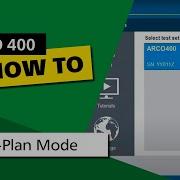 ARCO Control Tutorial Test Plan Mode