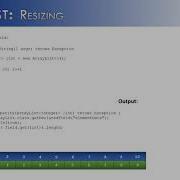 ArrayList Part 5 Resizing JAVA