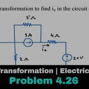 Source Transformation Electric Circuits Problem 4 26 Electrical Engineering